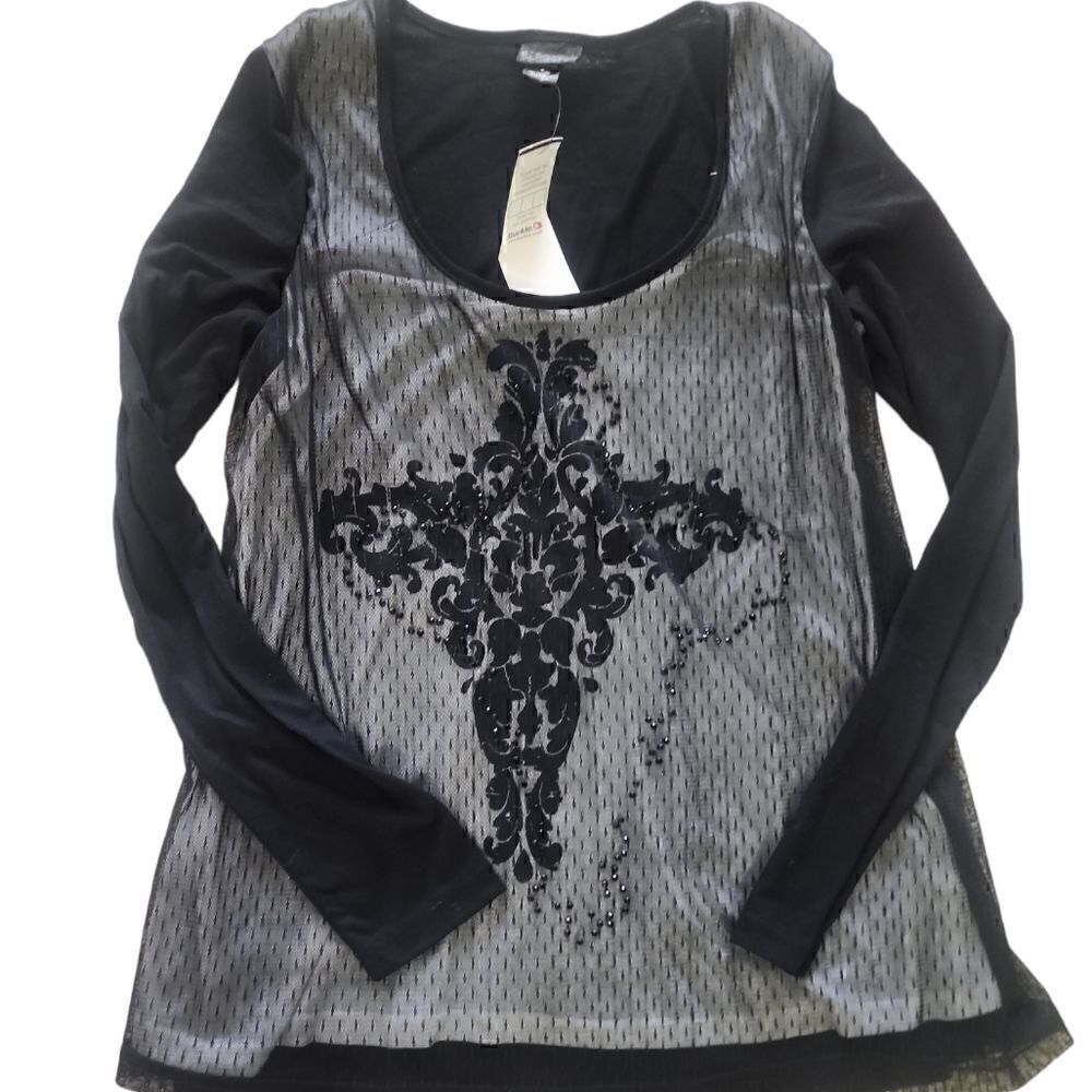 Nwt Buckle Daytrip Embellished Top Small